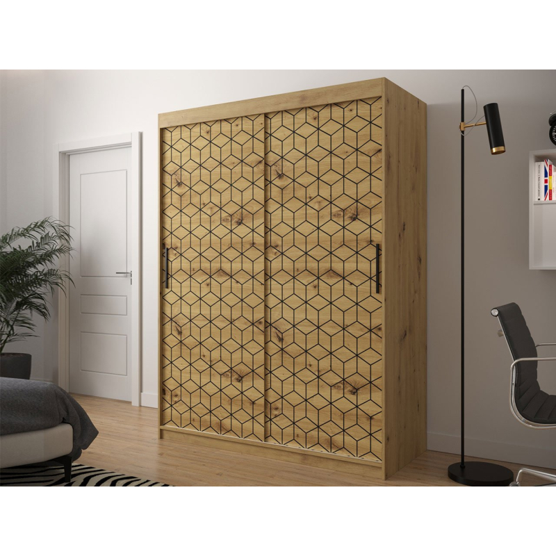 Šatní skříň s posuvnými dveřmi Arituda I 150