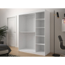 Šatní skříň s posuvnými dveřmi se zrcadlem Arituda II 150