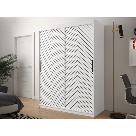 Šatní skříň Ratintu 1 150 cm