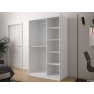 Moderní šatní skříň se zrcadlem Ratintu 2 120 cm