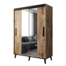 Šatní skříň se zrcadlem Kretis T1 150