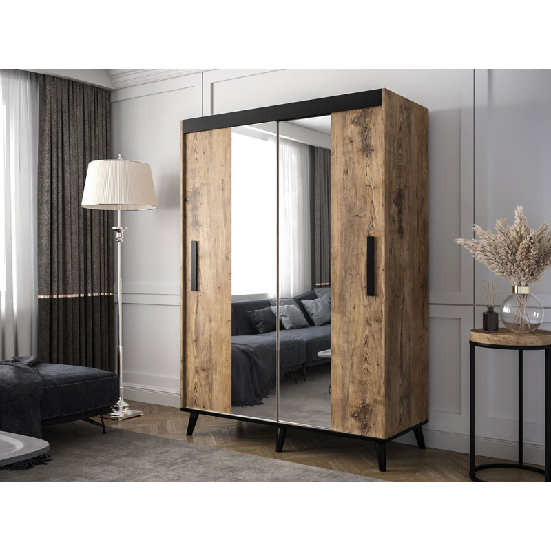 Šatní skříň se zrcadlem Kretis T1 150