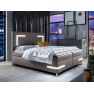 Kontinentální postel Fronasa LED
