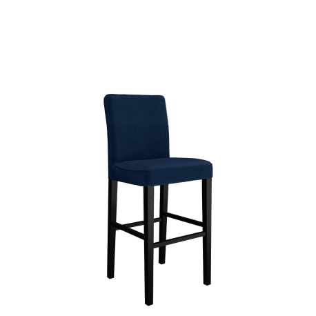 Čalouněná barová židle s opěradlem ST95