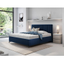 Manželská postel s úložným prostorem na ložní prádlo Lizubo