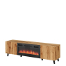 Tv skříňka Tilderi 180 s krbem