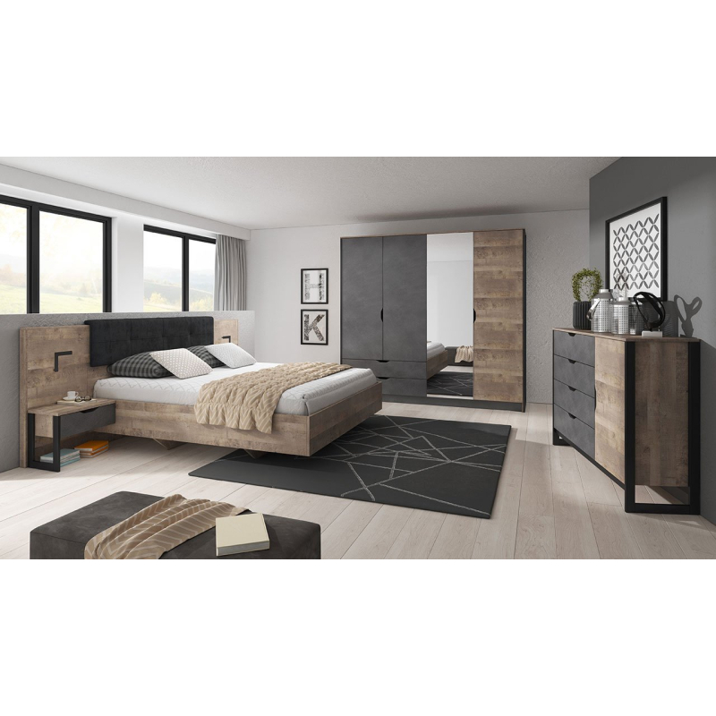 Sestava nábytku do ložnice Trafore IV