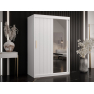 Zrcadlová šatní skříň Towiro Slim 2 120