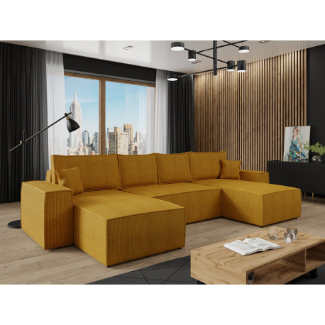 Rohová sedací souprava s funkcí spaní Maryn U Menšestr