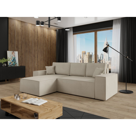 Rohová sedací souprava s funkcí spaní Maryn L