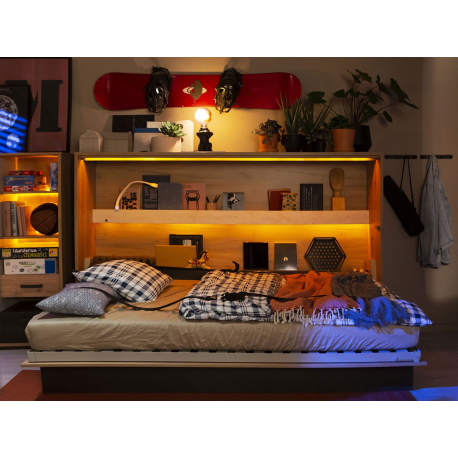 Sklápěcí postel Concept Junior - horizontální