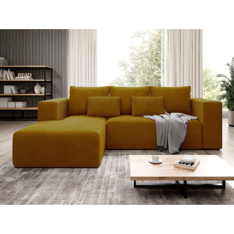 Rohová rozkládací sedací souprava Zozolia Sztruks