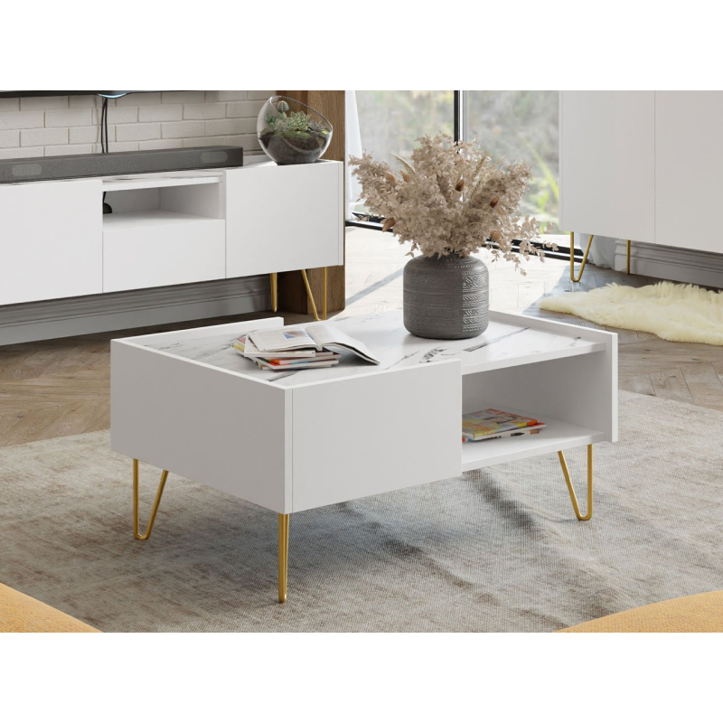 Konferenční stolek Animere White AL97