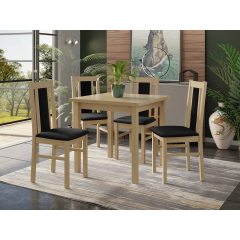 Jídelní stůl se 4 židlemi - AL27