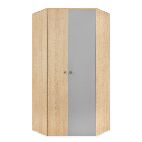 Rohová šatní skříň Peluga PL02