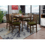 Rozkládací jídelní stůl se 6 židlemi AL15
