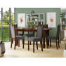 Rozkládací jídelní stůl se 6 židlemi AL10