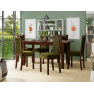 Rozkládací jídelní stůl se 6 židlemi AL10