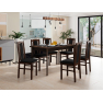 Rozkládací jídelní stůl se 6 židlemi AL08