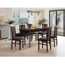 Rozkládací jídelní stůl se 6 židlemi AL08