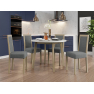 Jídelní stůl se 4 židlemi AL081