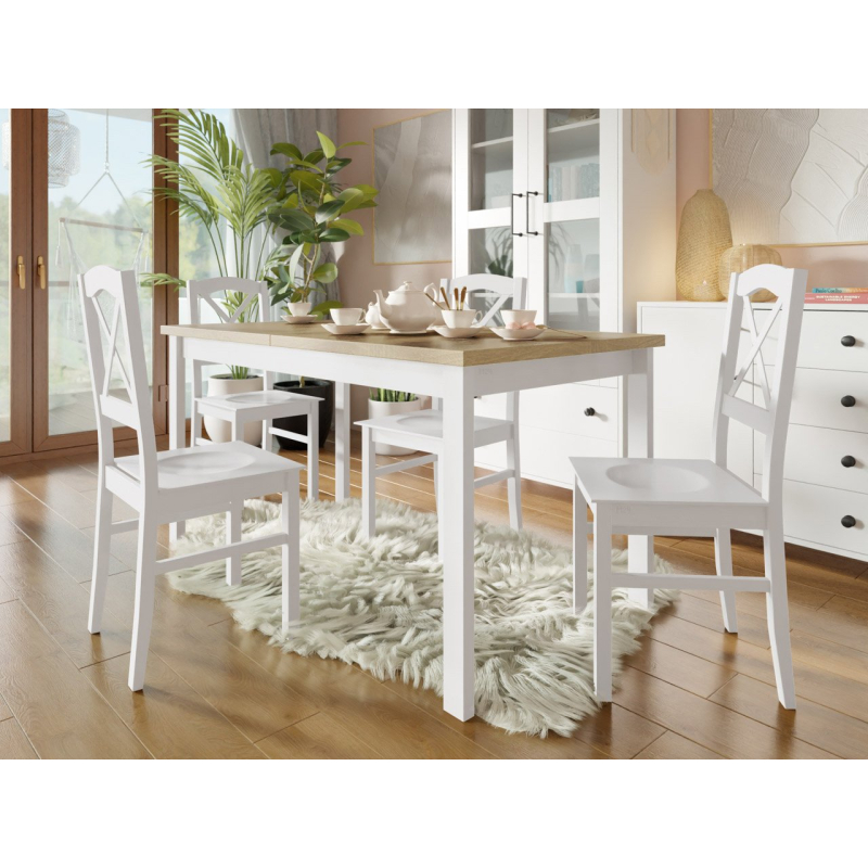 Jídelní stůl se 4 židlemi AL22