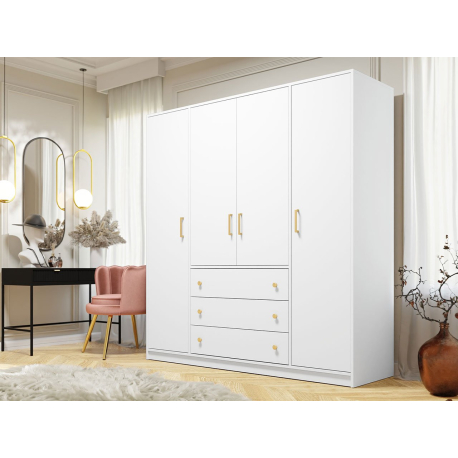 Šatní skříň se zásuvkami Senila D4