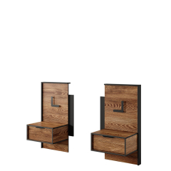 Sada 2 nočních stolků Choleo