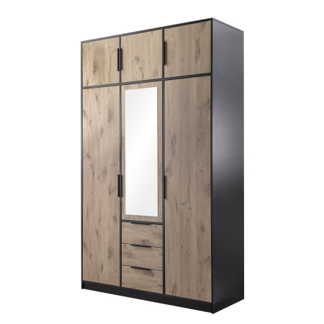 Šatní skříň se zrcadlem Pangaz D3