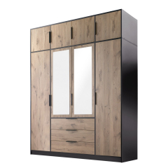 Šatní skříň se zrcadlem Pangaz D4