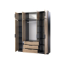 Šatní skříň se zrcadlem Pangaz D4
