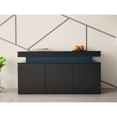 Komoda s LED osvětlením Lestirola 3D 160