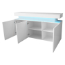 Komoda s LED osvětlením Lestirola 3D 160