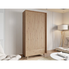 Šatní skříň Trikso 2D1SZ