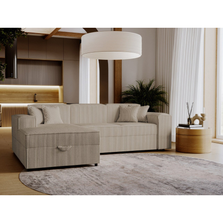 Rohová sedací souprava s funkcí spaní Sokoz L