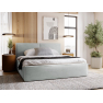Čalouněná manželská postel s úložným prostorem Sokoz