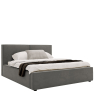 Čalouněná manželská postel s úložným prostorem Sokoz
