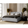 Čalouněná manželská postel s úložným prostorem Camtalo