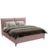 Čalouněná manželská postel s úložným prostorem Camtalo