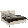Čalouněná manželská postel s úložným prostorem Camtalo