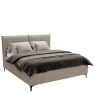 Čalouněná manželská postel s úložným prostorem Camtalo