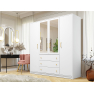 Šatní skříň se zrcadlem Senila Lux D4