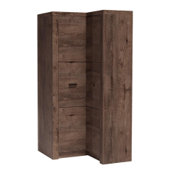 Rohová skříň do ložnice Nadia N14-K