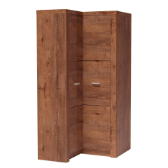 Rohová šatní skříň Nadia N14-O