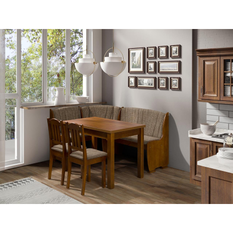 Kuchyňský kout + stůl se židlemi Platon