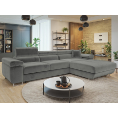 Rohová rozkládací sedačka ve tvaru L Torezio Mini