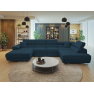 Rohová rozkládací sedačka ve tvaru U Torezio Bis S