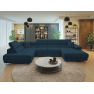 Rohová rozkládací sedačka ve tvaru U Torezio Bis S