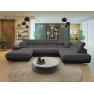 Rohová rozkládací sedačka ve tvaru U Torezio Bis