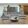 Rohová rozkládací sedačka ve tvaru U Torezio Bis